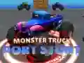 Laro Monster Truck Port Stunt online Laro Monster Truck Port Stunt online