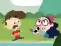 Laro Mga Pagkakaiba sa Mga Bata at Pusa online Laro Mga Pagkakaiba sa Mga Bata at Pusa online