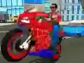 Laro Tagapag-simula ng Hero Stunt Spider Bike 3D online Laro Tagapag-simula ng Hero Stunt Spider Bike 3D online