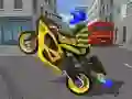 Laro Simulator ng T Race ng Motorsiklo ng Pulis online Laro Simulator ng T Race ng Motorsiklo ng Pulis online