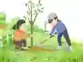 Laro Puzzle ng Araw ng Arbor online Laro Puzzle ng Araw ng Arbor online
