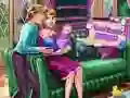 Laro Araw ng Pamilya ng Prinsesa ng Yelo online Laro Araw ng Pamilya ng Prinsesa ng Yelo online