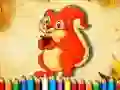 Laro Aklatan ng Pagpinta ng Squirrel online Laro Aklatan ng Pagpinta ng Squirrel online