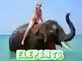 Laro Puzzle ng Elepante online Laro Puzzle ng Elepante online