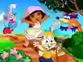 Laro Dora Maligayang Pasko. Hanapin ang pagkakaiba online Laro Dora Maligayang Pasko. Hanapin ang pagkakaiba online