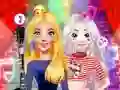 Laro Gabi ng Karaoke ng mga Prinsesa online Laro Gabi ng Karaoke ng mga Prinsesa online