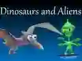 Laro Mga Dinosaur at Dayuhan online Laro Mga Dinosaur at Dayuhan online