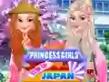 Laro Paglalakbay ng mga Princess sa Japan online Laro Paglalakbay ng mga Princess sa Japan online