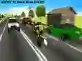 Laro Mga stunt ng bisikleta sa trapiko sa highway online Laro Mga stunt ng bisikleta sa trapiko sa highway online