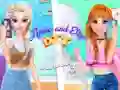 Laro Annie at Eliza DIY Burda ng Damit online Laro Annie at Eliza DIY Burda ng Damit online