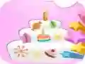 Laro Masayang Dekorasyon ng Cake ng Kaarawan online Laro Masayang Dekorasyon ng Cake ng Kaarawan online
