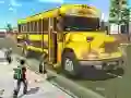 Laro Pagmamaneho ng Bus ng Paaralan sa Lungsod online Laro Pagmamaneho ng Bus ng Paaralan sa Lungsod online