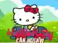 Laro Hello Kitty Sasakyan Jigsaw online Laro Hello Kitty Sasakyan Jigsaw online