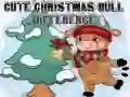 Laro Mga Pagkakaiba ng Cute Christmas Bull online Laro Mga Pagkakaiba ng Cute Christmas Bull online