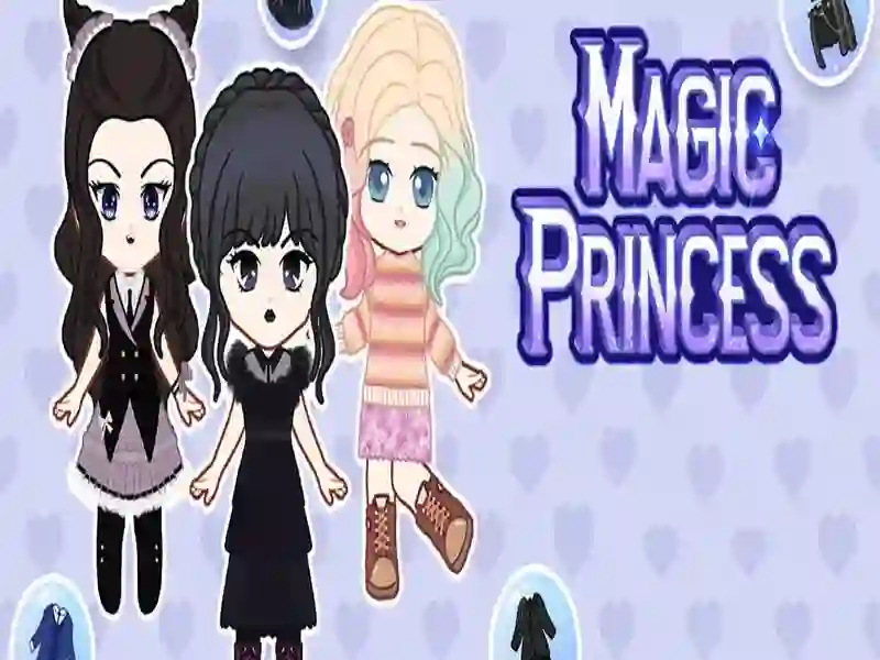 Laro Magic Princess: Magbihis ng manika online