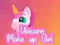 Laro Babaeng Make-Up ng Unicorn online Laro Babaeng Make-Up ng Unicorn online