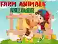 Laro Hamong Pagsubok ng mga Puzzles ng Mga Hayop sa Bukirin online Laro Hamong Pagsubok ng mga Puzzles ng Mga Hayop sa Bukirin online
