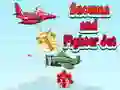 Laro Snowman at Fighter Jet online Laro Snowman at Fighter Jet online