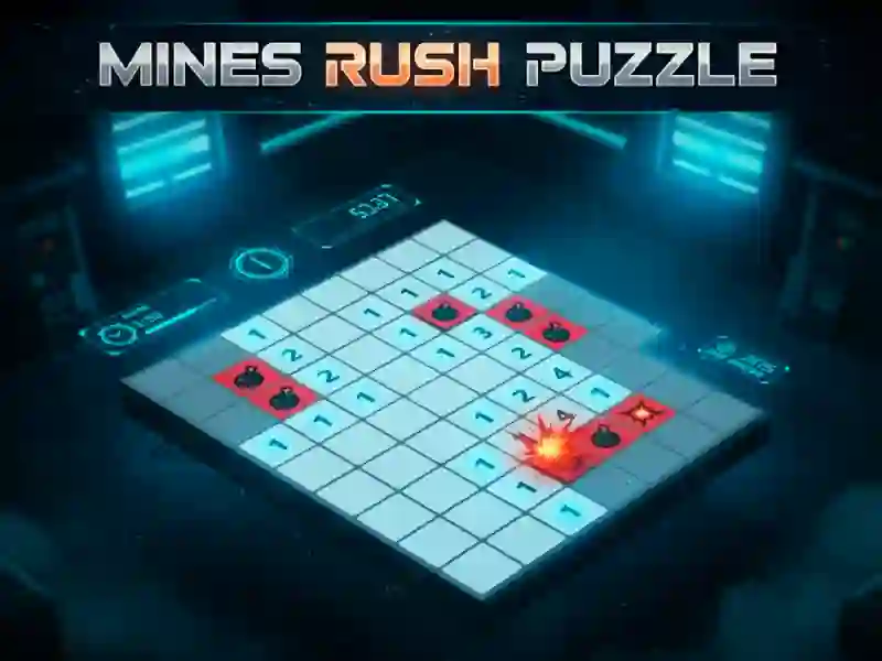 Laro Mines Rush Puzzle online