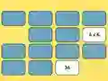 Laro Memory ng Matematika online