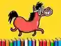 Laro Bumalik sa Paaralan: Aklatan ng Pony Coloring online Laro Bumalik sa Paaralan: Aklatan ng Pony Coloring online