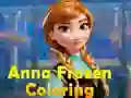 Laro Pagkulay sa Anna Frozen online