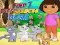 Laro Hanapin ang 7 Pagkakaiba ni Dora online Laro Hanapin ang 7 Pagkakaiba ni Dora online
