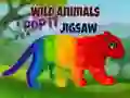Laro Mabangis na Hayop Pop It Jigsaw online Laro Mabangis na Hayop Pop It Jigsaw online