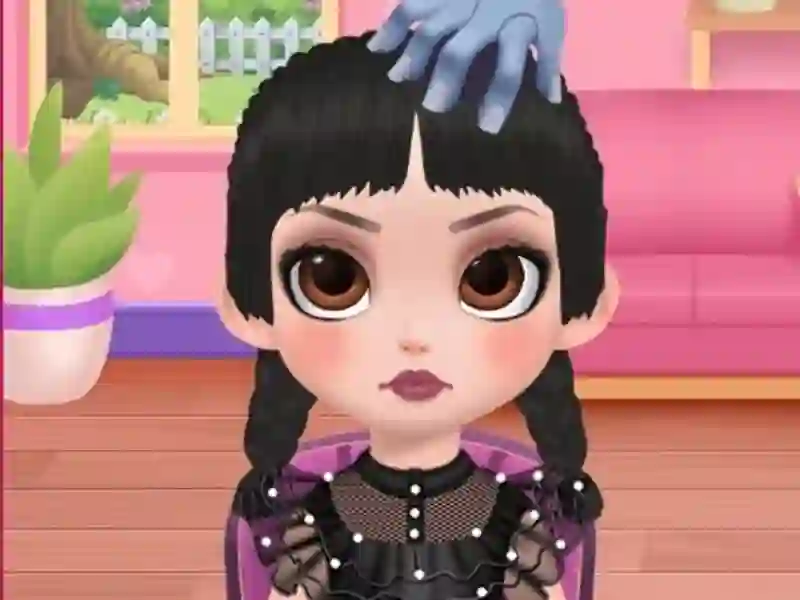 Laro Buhok ng buhok at magbihis ng batang babae online