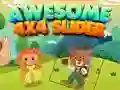 Laro Kamangha-manghang 4x4 Slider online Laro Kamangha-manghang 4x4 Slider online