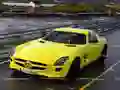 Laro Puzzl ng Mercedes-Benz SLS E-Cell online Laro Puzzl ng Mercedes-Benz SLS E-Cell online