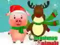 Laro Mga Hayop sa Pasko online Laro Mga Hayop sa Pasko online