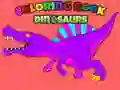 Laro Aklat ng Kulayan ng mga Dinosaur online Laro Aklat ng Kulayan ng mga Dinosaur online
