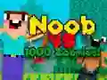 Laro Noob laban sa 1000 Zombies online