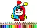 Laro Bumalik sa Paaralan: OddBods Coloring Book online Laro Bumalik sa Paaralan: OddBods Coloring Book online