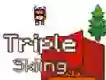 Laro Triple Skiing 2D online