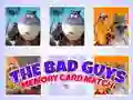 Laro The Bad Guys Memory Card Match online