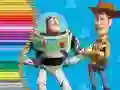 Laro Aklatan ng Pagkulay para sa Toy Story online