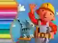 Laro Aklatan ng Pagkulay para kay Bob The Builder online