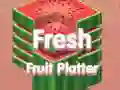 Laro Plato ng sariwang prutas online
