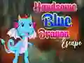 Laro Pagtakas ng Magandang Asul na Dragon online Laro Pagtakas ng Magandang Asul na Dragon online
