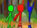 Laro StickMan K bros laban sa Mga Zombie online