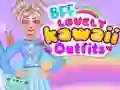 Laro BFF Magagandang Kawaii Kasuotan online Laro BFF Magagandang Kawaii Kasuotan online