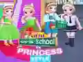 Laro Maliit na Paaralan ng Mga Batang Babae vs Princess Style online Laro Maliit na Paaralan ng Mga Batang Babae vs Princess Style online