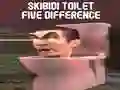 Laro Skibidi Toilet Limang Pagkakaiba online