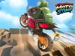 Laro Moto Stunt ng Cartoons online