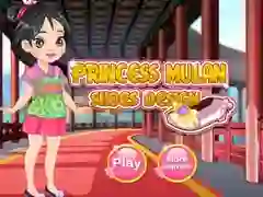 Laro Disenyo ng sapatos ng prinsesa Mulan online Laro Disenyo ng sapatos ng prinsesa Mulan online