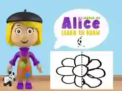 Laro Mundo ni Alice: Matuto ng Mag-drawing online Laro Mundo ni Alice: Matuto ng Mag-drawing online