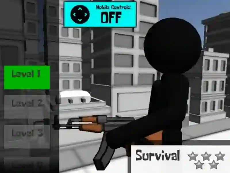 Laro Stickman Gun Shooter 3d online