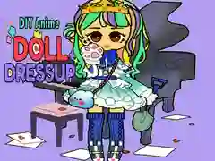 Laro DIY Bihisan ang Anime Doll online